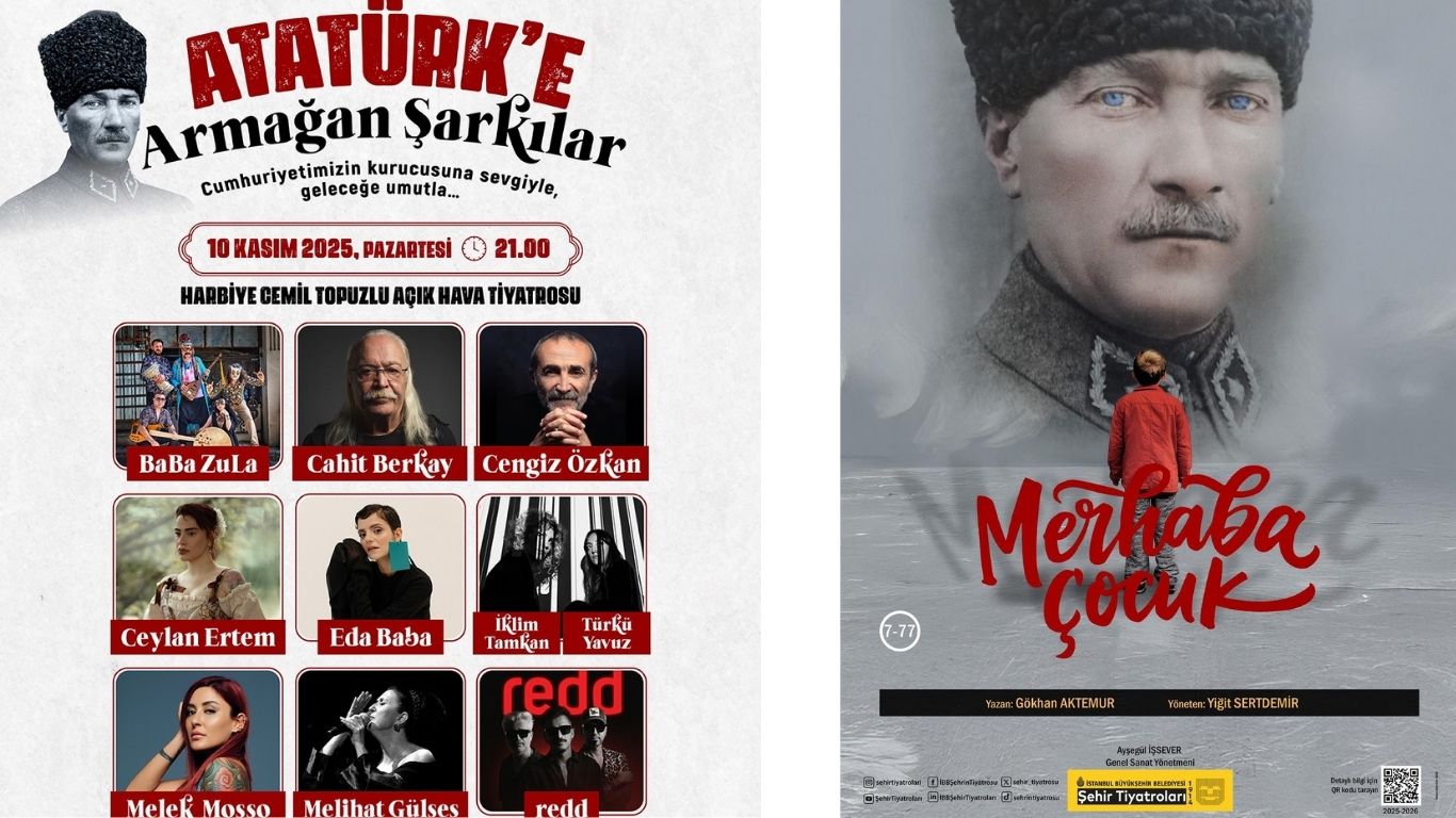 Atatürk’e saygı, eğitime destek